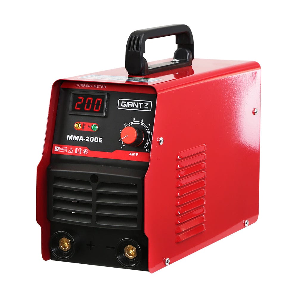 Giantz 200 Amp Inverter Welder MMA ARC DC IGBT Welding Machine Stick Portable - SportZone.co.nz