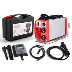 Giantz 280 Amp Inverter Welder DC MMA ARC IGBT Stick Portable Welding Machine - SportZone.co.nz