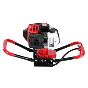 Giantz 65CC Post Hole Digger Motor Only Petrol Engine Red - SportZone.co.nz