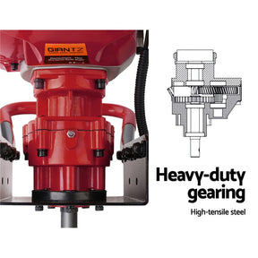 Giantz 66CC Post Hole Digger 300mm Petrol Drill Extension Auger Bits - SportZone.co.nz