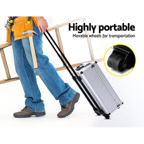 Giantz 786pcs Tool Kit Trolley Case Mechanics Box Toolbox Portable DIY Set - SportZone.co.nz