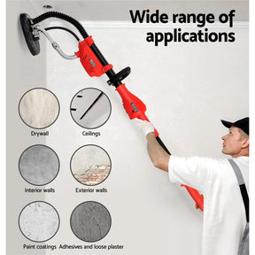 Giantz 800W Drywall Sander Plaster Wall Board Dust - SportZone.co.nz