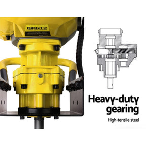 Giantz 80CC Post Hole Digger 200mm Petrol Drill Auger Extension Bits - SportZone.co.nz