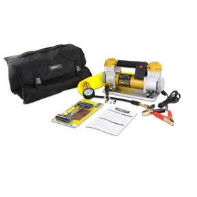 Giantz Air Compressor 12V 4x4 Tyre 200L/MIN Deflator Inflator Car Truck Portable - SportZone.co.nz