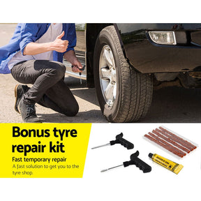 Giantz Air Compressor 12V 4x4 Tyre 200L/MIN Deflator Inflator Car Truck Portable - SportZone.co.nz