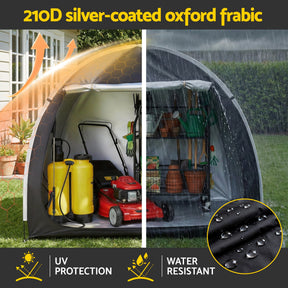 Giantz Bike Storage Tent Waterproof Outdoor UV Protection Shelter w/ Large Space - SportZone.co.nz