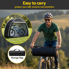 Giantz Bike Storage Tent Waterproof Outdoor UV Protection Shelter w/ Large Space - SportZone.co.nz