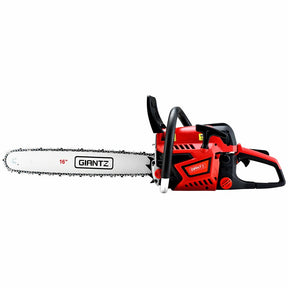 Giantz Chainsaw Petrol 45CC 16" Bar Commercial E-Start Pruning Chain Saw - SportZone.co.nz