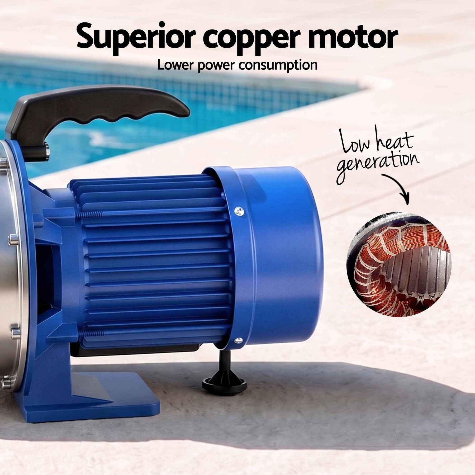 Giantz Garden Water Jet Pump Auto Controller 1100W Tank Rain Farm Irrigation - SportZone.co.nz