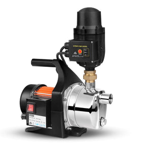 Giantz Garden Water Pump 1500W High Pressure Tank Rain Farm Irrigation Black - SportZone.co.nz