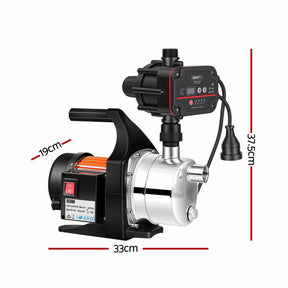 Giantz Garden Water Pump Auto Controller Tank Farm Irrigation House 800W Max. - SportZone.co.nz