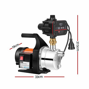 Giantz Garden Water Pump Auto Controller Tank Rain Farm Irrigation 1500W Max. - SportZone.co.nz