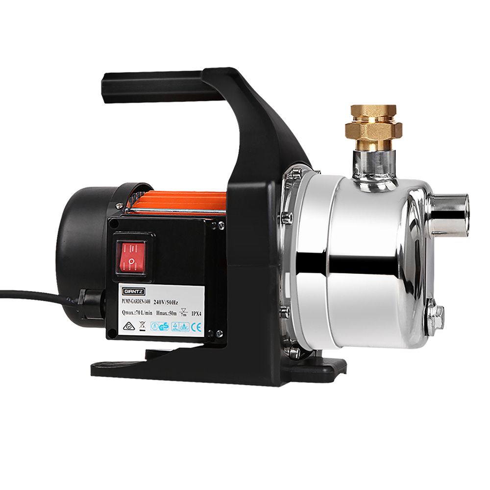 Giantz Garden Water Pump High Pressure 1500W Tank Rain Farm Irrigation House - SportZone.co.nz