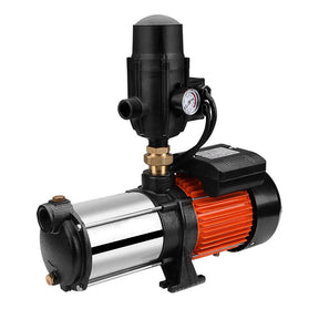 Giantz Garden Water Pump High Pressure 1800W 5-Stage Tank Irrigation Black - SportZone.co.nz