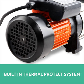 Giantz Garden Water Pump High Pressure 1800W 5 - Stage Tank Irrigation Yellow - SportZone.co.nz