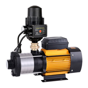 Giantz Garden Water Pump High Pressure 2000W 5-Stage Tank Irrigation Black - SportZone.co.nz