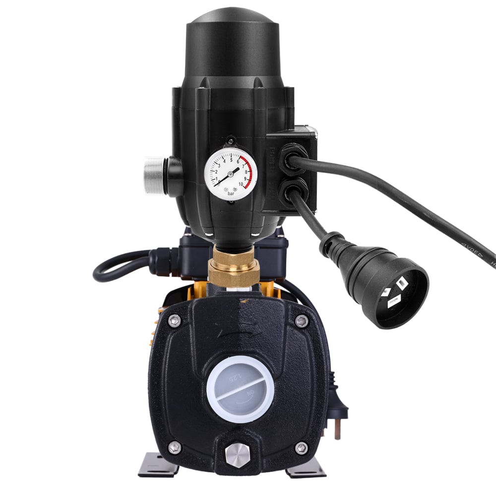 Giantz Garden Water Pump High Pressure 2000W 5 - Stage Tank Irrigation Black - SportZone.co.nz