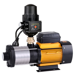 Giantz Garden Water Pump High Pressure 2500W 6-Stage Tank Irrigation Black - SportZone.co.nz