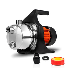 Giantz Garden Water Pump High Pressure 800W Max. Tank Rain Farm Irrigation House - SportZone.co.nz