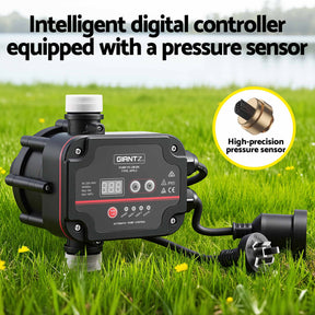 Giantz Peripheral Water Pump Auto Controller Booster Garden Irrigation 0.5HP - SportZone.co.nz