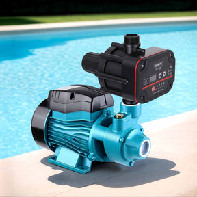Giantz Peripheral Water Pump Automatic Controller Clean Garden Rain Tank 0.5HP - SportZone.co.nz