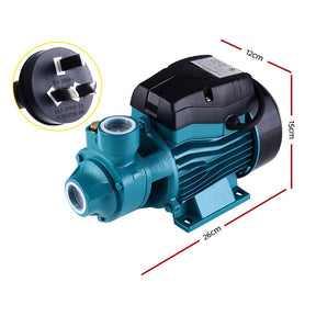 Giantz Peripheral Water Pump Garden Boiler Car Wash Auto Irrigation House QB60 - SportZone.co.nz