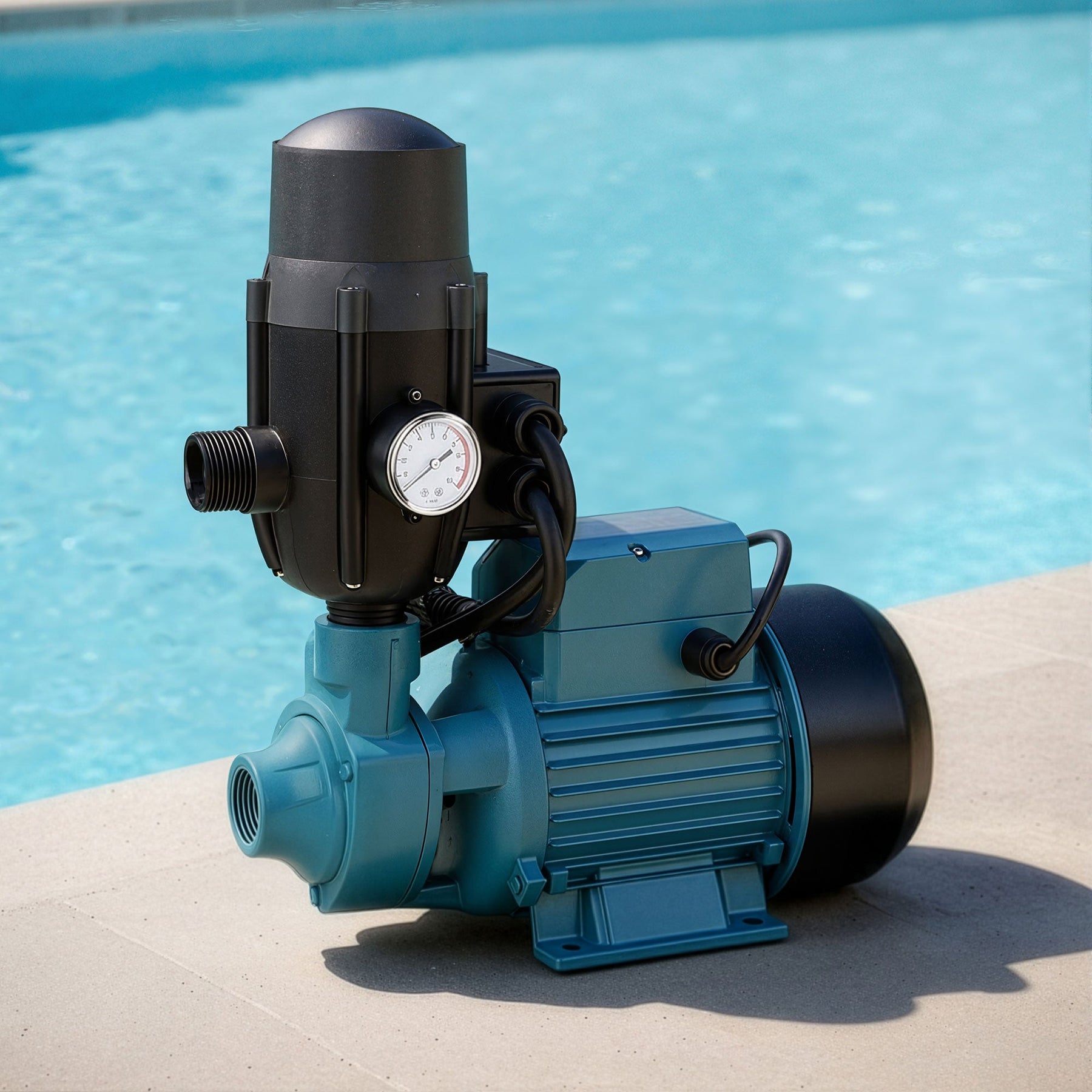 Giantz Peripheral Water Pump Garden Boiler Car Wash Auto Irrigation QB80 Black - SportZone.co.nz