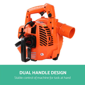 Giantz Petrol Leaf Blower Garden Vacuum Handheld Commercial Outdoor Tool 36CC - SportZone.co.nz