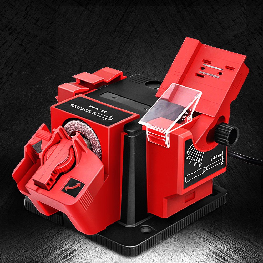 Giantz Tool Sharpener 96W Electric Drill Bit Knife Scissor Chisel Planer Grinder - SportZone.co.nz