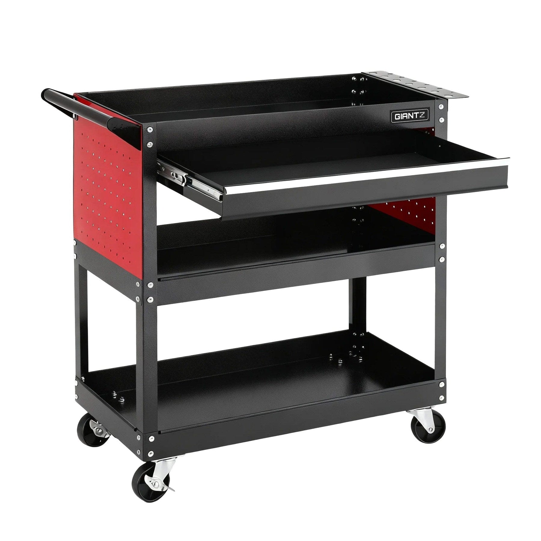 Giantz Tool Trolley Cart Rolling Cabinet with Drawer Workshop Garage Storage - SportZone.co.nz