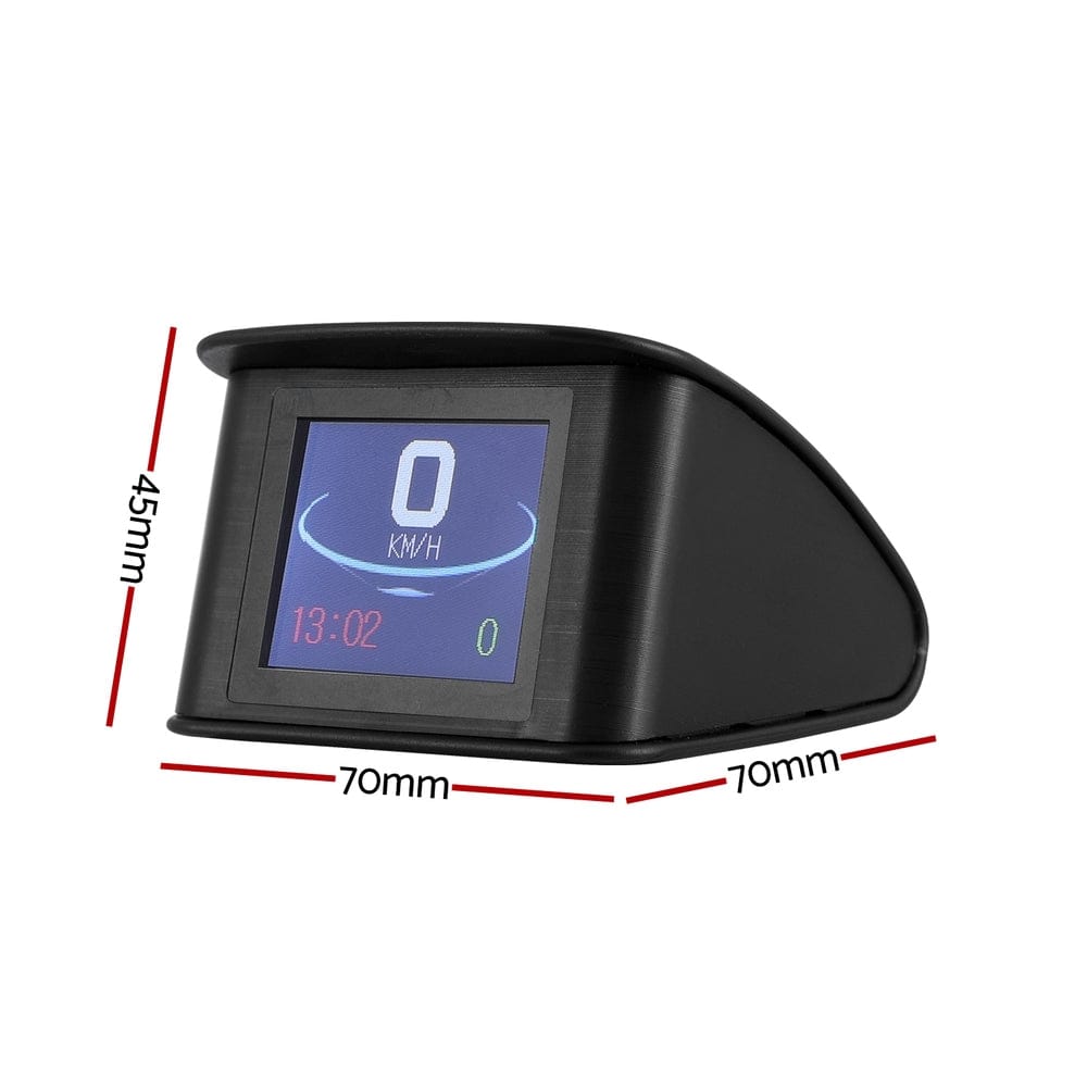 Giantz Universal Car Digital GPS Speedometer Heads Up Display Overspeed Warning Alarm - SportZone.co.nz