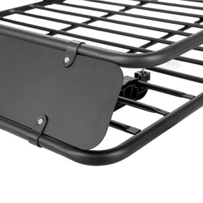 Giantz Universal Car Roof Rack Basket Luggage Vehicle Cargo Carrier 160cm Black - SportZone.co.nz