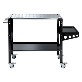 Giantz Welding Table Cart with Tool Storage 130KG Capacity Mobile Workstation - SportZone.co.nz