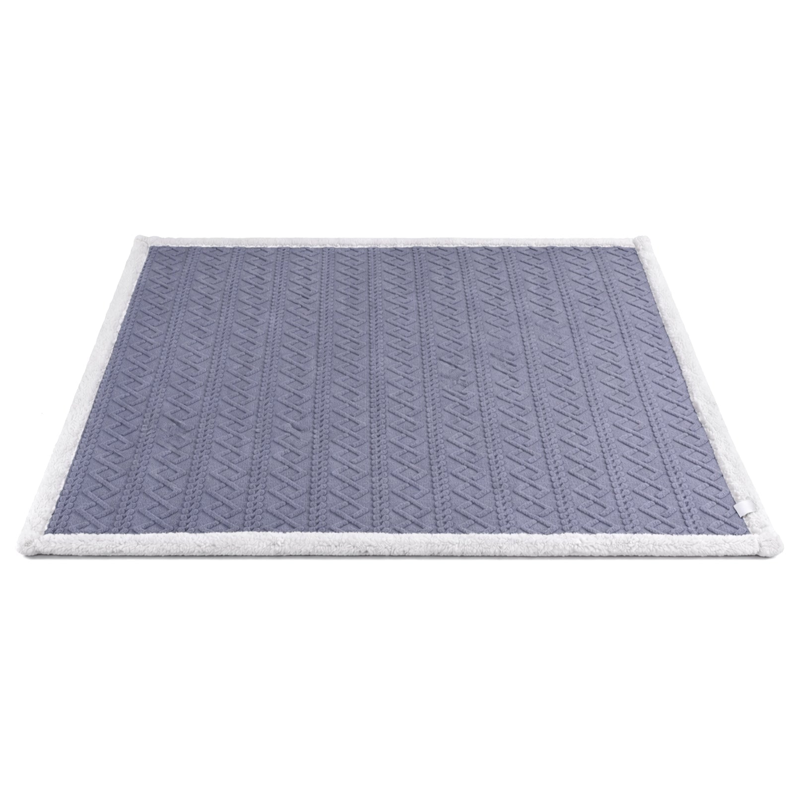 Giselle 152x203cm Throw Blanket Double - Sided Fleece Lightweight For Sofa Couch Bed Queen - SportZone.co.nz