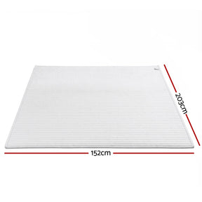 Giselle 152x203cm Throw Blanket Queen Fleece Lightweight Cozy Sofa Couch Bed Throw - SportZone.co.nz