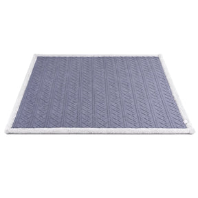 Giselle 203x230cm Throw Blanket Double - Sided Fleece Lightweight For Sofa Couch Bed - SportZone.co.nz