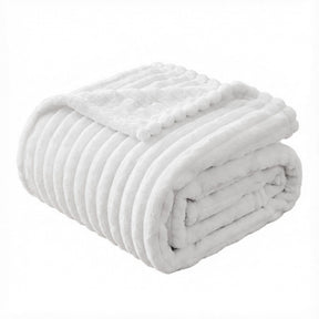 Giselle 203x230cm Throw Blanket Fleece Soft Lightweight Cozy Sofa Couch Bed Throw - SportZone.co.nz