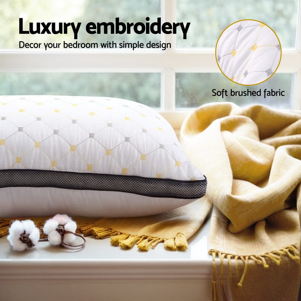 Giselle 4pcs Pillows Microfibre - SportZone.co.nz