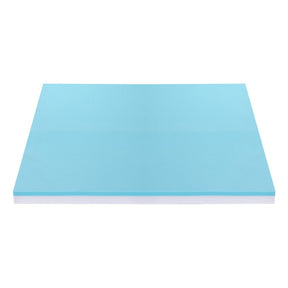 Giselle 8cm Memory Foam Mattress Topper Gel Dual Layer Foam Bamboo Queen - SportZone.co.nz