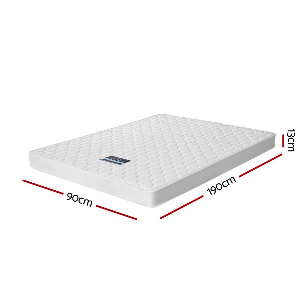 Giselle Bedding 13cm Mattress Tight Top Single - SportZone.co.nz