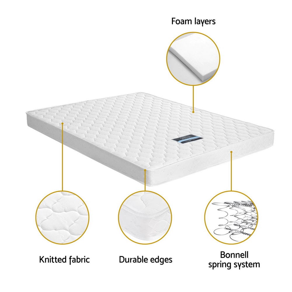 Giselle Bedding 13cm Mattress Tight Top Single - SportZone.co.nz
