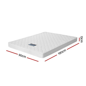 Giselle Bedding 13cm Mattress Tight Top Single - SportZone.co.nz