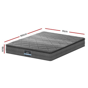 Giselle Bedding 18cm Mattress Pillow Top Single - SportZone.co.nz