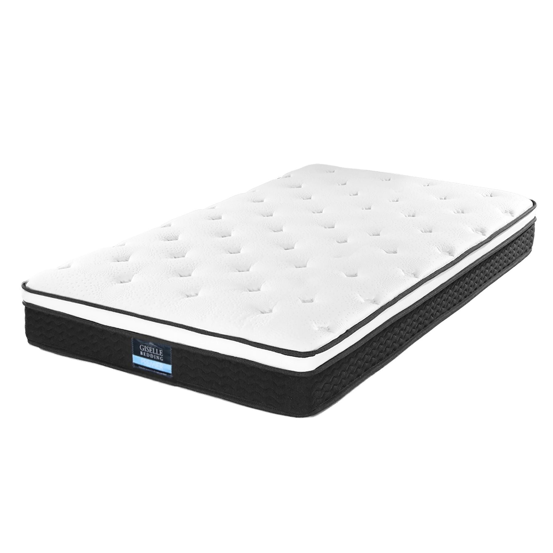 Giselle Bedding 21cm Mattress Euro Top Single - SportZone.co.nz