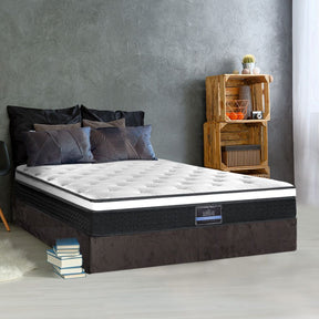 Giselle Bedding 21cm Mattress Euro Top Single - SportZone.co.nz