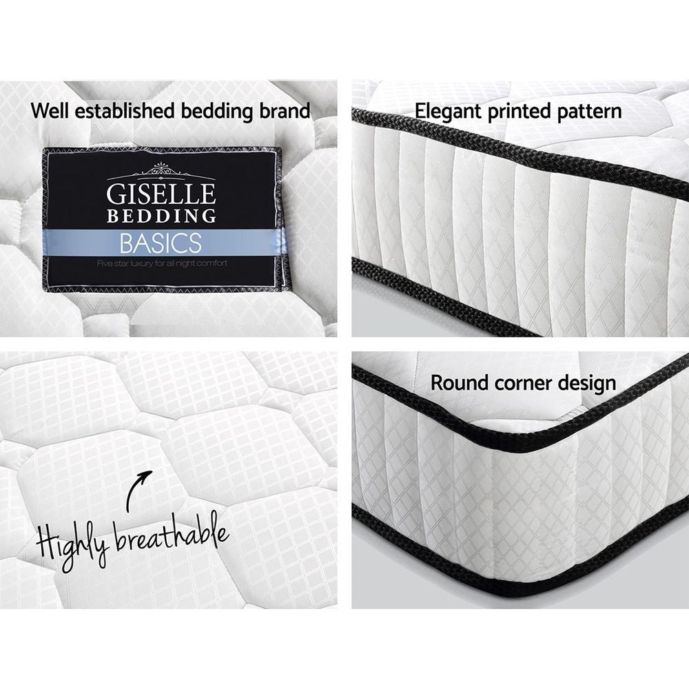 Giselle Bedding 21cm Mattress Tight Top Single - SportZone.co.nz