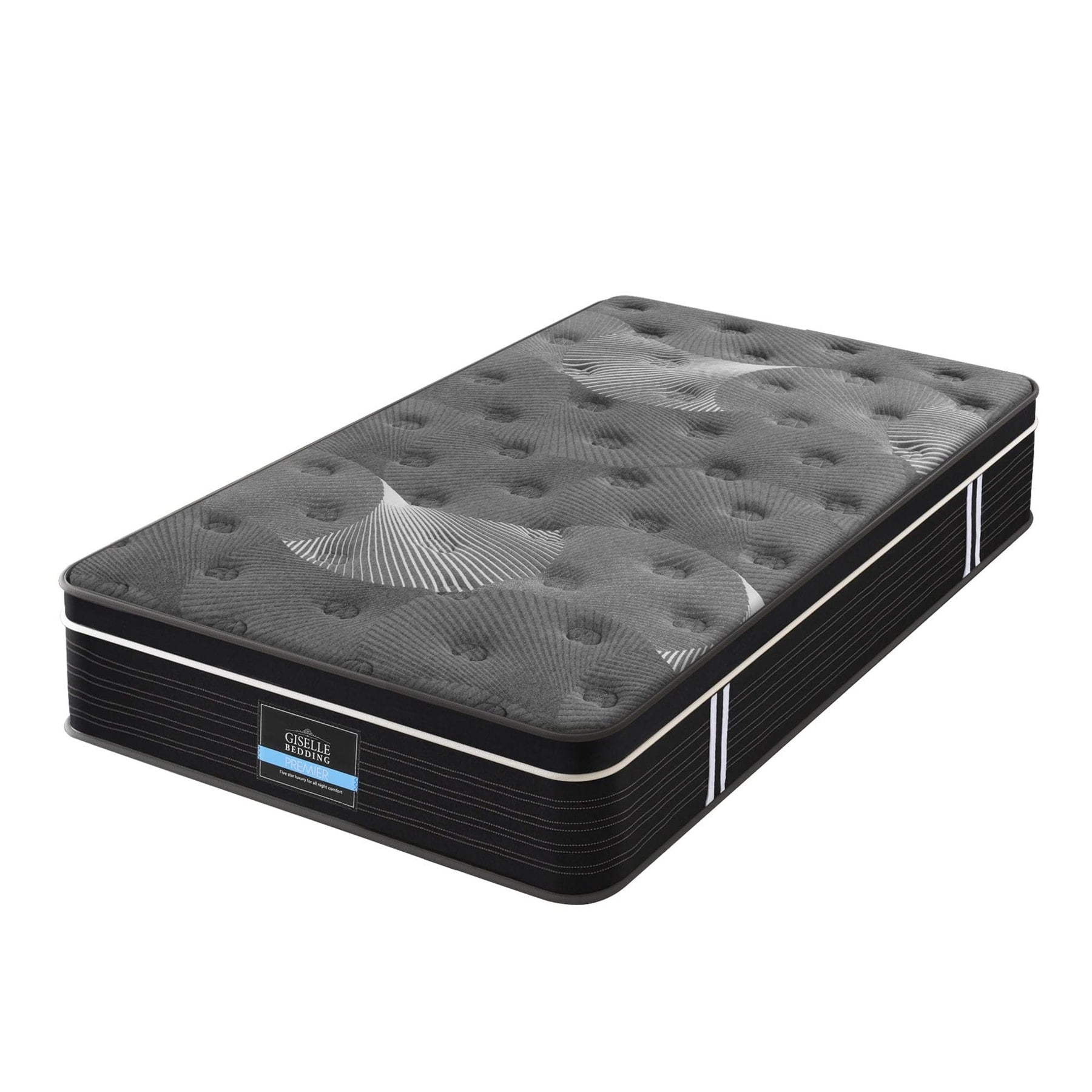 Giselle Bedding 35cm Mattress Graphene Memory Foam Medium Firm Euro Top Mattresses Single - SportZone.co.nz