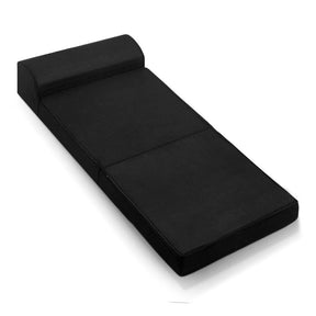 Giselle Bedding Foldable Mattress Folding Foam Bed Mat Black - SportZone.co.nz