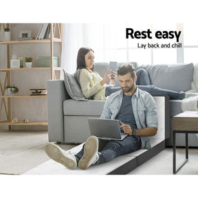 Giselle Bedding Foldable Mattress Folding Foam Single Bamboo - SportZone.co.nz