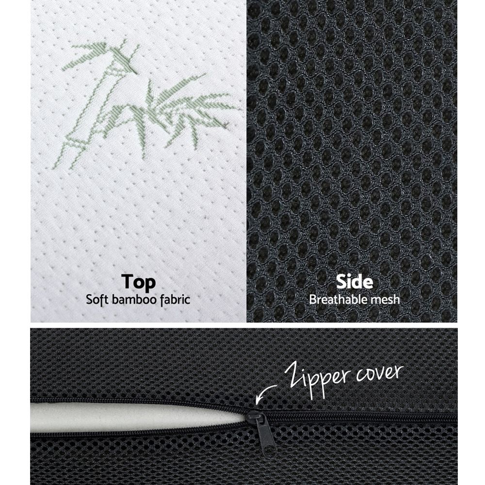 Giselle Bedding Foldable Mattress Folding Foam Sofa Bed Mat Bamboo - SportZone.co.nz